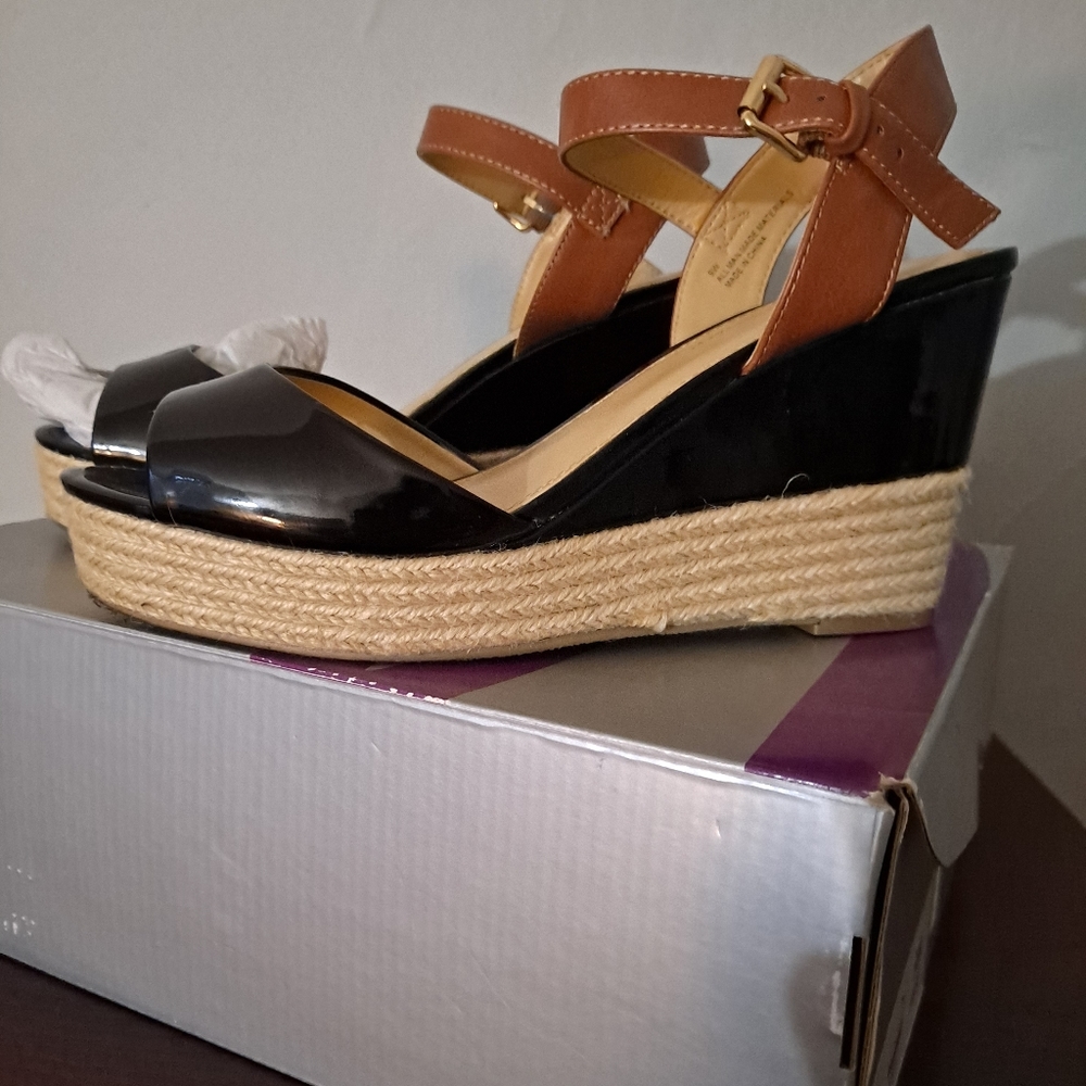 Lane Bryant Platform Black Size 9 with Box